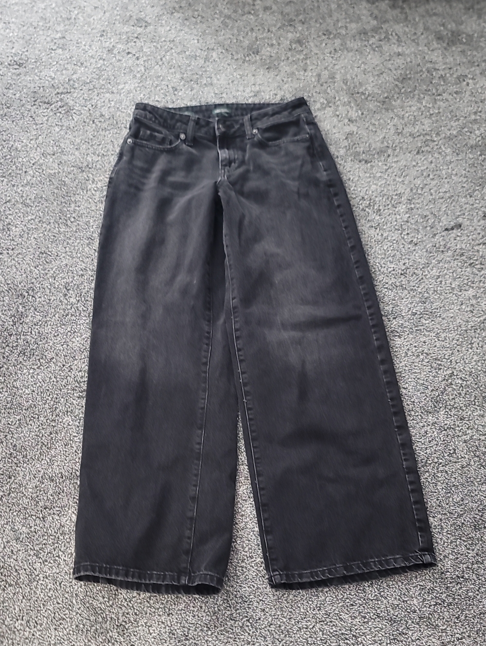 wild fable Black Wide-Leg High-Rise Jeans